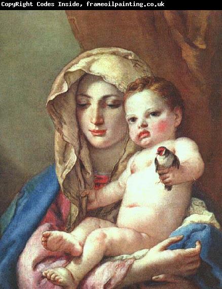 Giovanni Battista Tiepolo Madonna of the Goldfinch